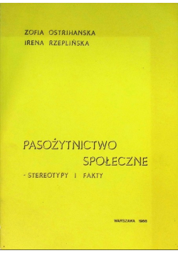 Pasożytnictwo społeczne