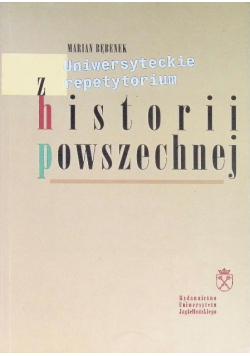 Uniwersyteckie repetytorium z historii powszechnej