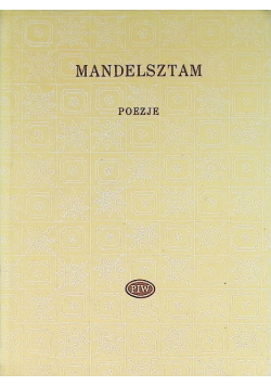 Mandelsztam Poezje