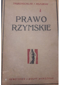 Prawo rzymskie 1947r.