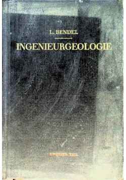 Ingenieurgeologie 1949 r.
