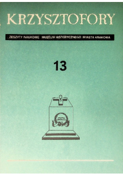 Krzysztofory Nr 13