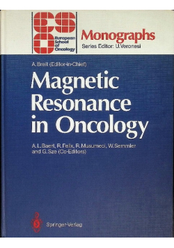 Magnetic resonance in oncology