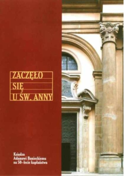Zaczęło się u św Anny