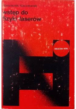 Wstęp do fizyki laserów