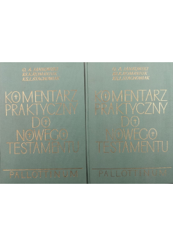 Komentarz praktyczny do Nowego Testamentu Tom 1 i 2
