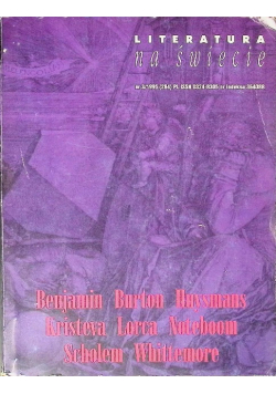 Literatura na świecie Nr 3 / 95