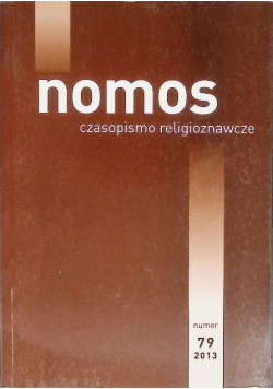 Nomos czasopismo religioznawcze Nr 79 / 13