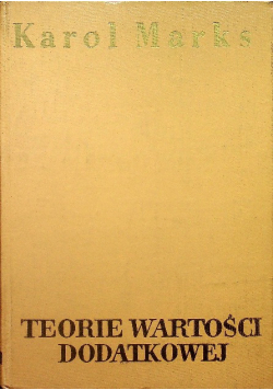 Teorie wartości dodatkowej Część 3