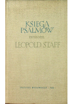 Księga psalmów
