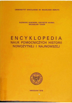 Encyklopedia nauk pomocniczych historii nowożytnej i najnowszej