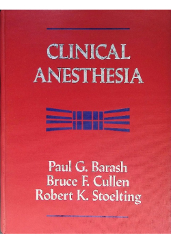 Clinical Anesthesia