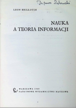 Nauka a teoria Informacji