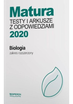 Matura 2020 Biologia Testy i arkusze Zakres rozszerzony