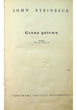 Grona gniewu