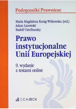 Prawo Instytucjonalne Unii Europejskiej