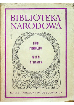 Pirandello wybór dramatów