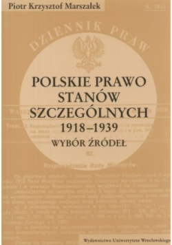 Polskie prawo stanów szczególnych 1918 1939