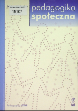 Pedagogika społeczna