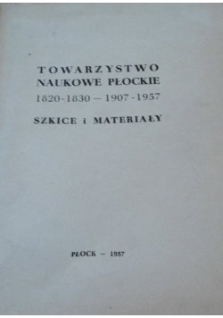 Towarzystwo naukowe płockie 1820-1830
