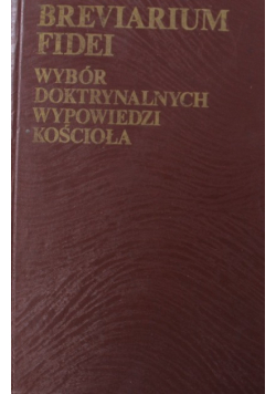 Breviarium fidei Wybór doktrynalnych
