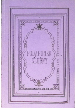 Podarunek ślubny