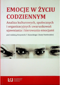 Emocje w życiu codziennym