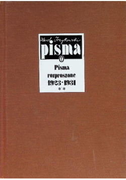 Pisma rozproszone Tom 4
