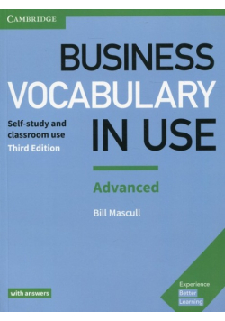 Business Vocabulary in Use Advanced with answers Mascull Bill