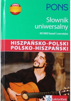 Pons Uniwersalny słownik hiszpańsko-polski polsko-hiszpański