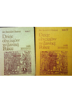 Dzieje obyczajów w dawnej Polsce Tom 1 i 2