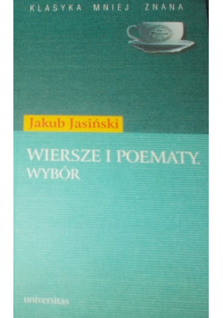 Jasiński Wiersze i poematy. Wybór
