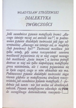 Dialektyka twórczości