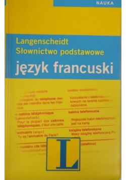 Słownictwo podstawowe. Język francuski