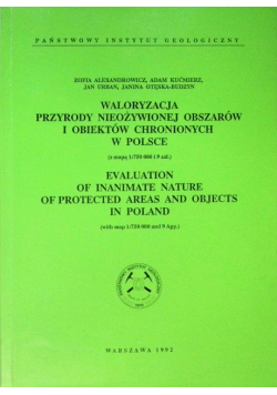 Waloryzacja przyrody nieożywionej obszarów i obiektów chronionych w Polsce