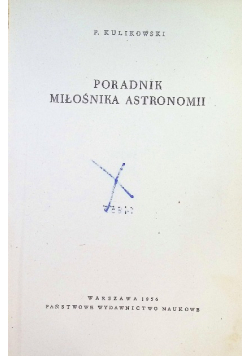 Poradnik Miłośnika Astronomii