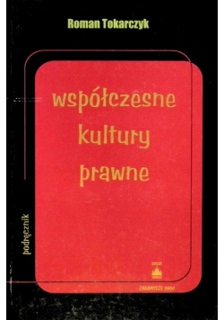 Współczesne kultury prawne