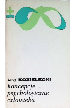 Koncepcje psychologiczne człowieka