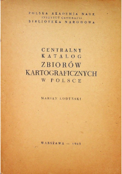 Centralny katalog zbiorów kartograficznych