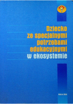 Dziecko ze specjalnymi potrzebami edukacyjnymi