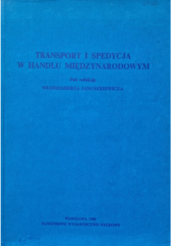Transport i spedycja w handlu międzynarodowym