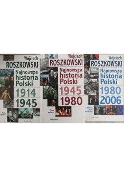 Najnowsza historia Polski Tom 1 do 3