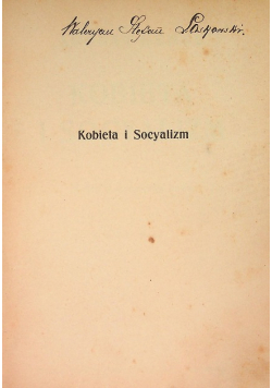 Kobieta i socyalizm 1907 r.
