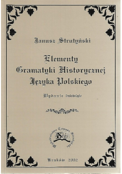 Elementy gramatyki historycznej języka Polskiego