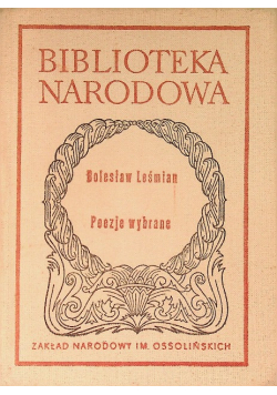 Poezje wybrane