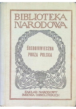 Średniowieczna proza polska