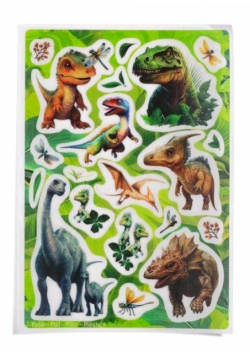 Naklejka Magic dinozaury