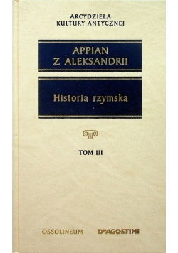 Historia Rzymska Tom III
