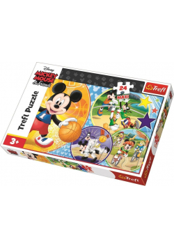 Puzzle 24 maxi Czas na sport! TREFL