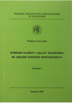 Wybrane elementy analizy technicznej na giełdzie papierów wartościowych